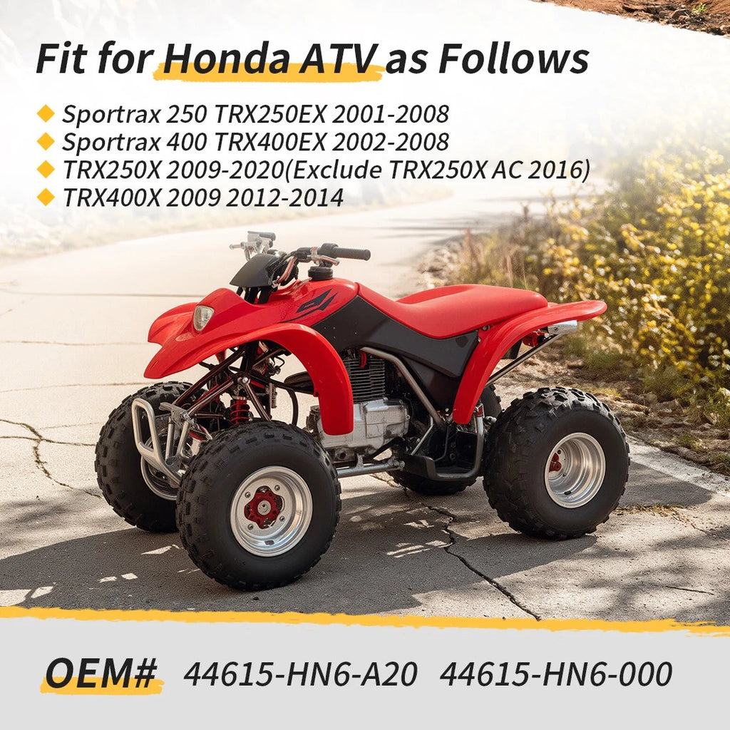 Red Wheel Hub for Honda TRX250X (2009–2020), TRX400X (2009, 2012–2014)