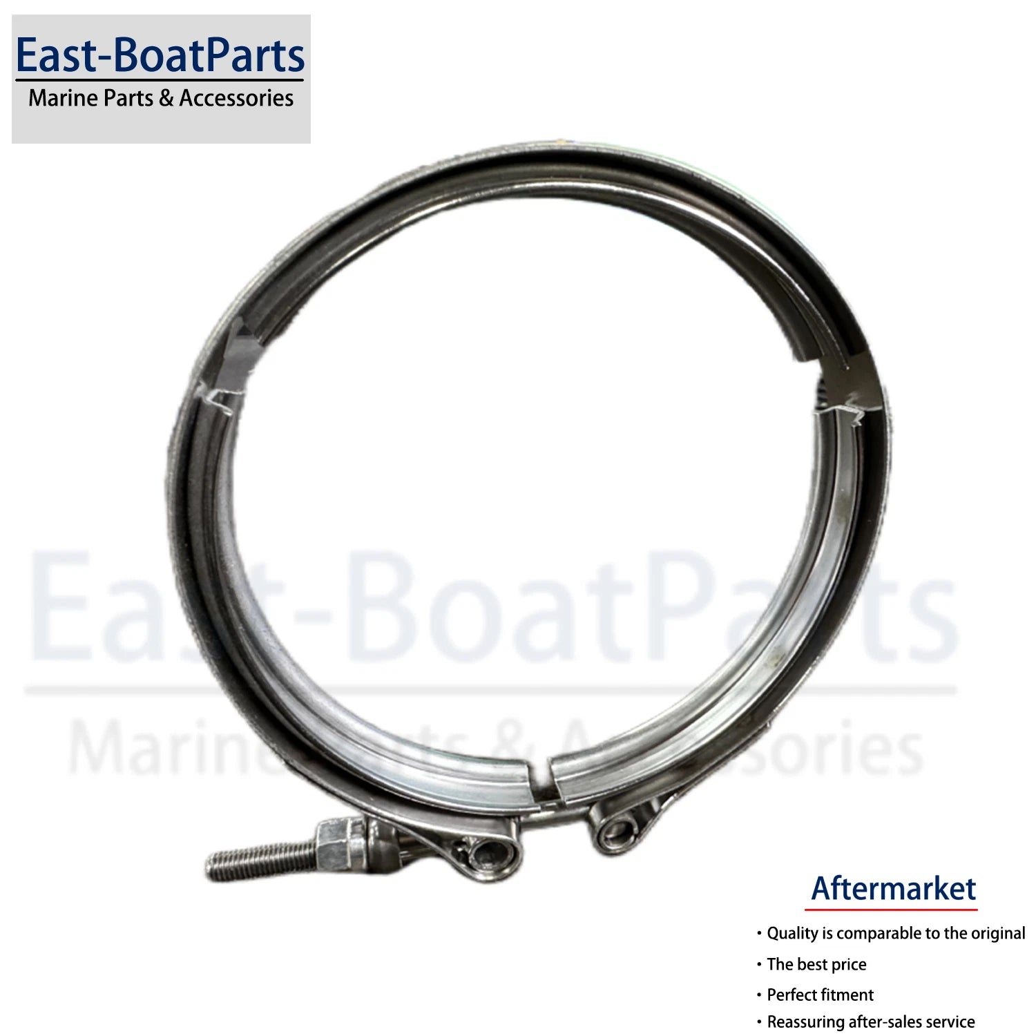 V-Clamp for Volvo Penta D4 D7 TAMD 61 62 63 71 72 73 74 75 103 (2003–2023) 21325767