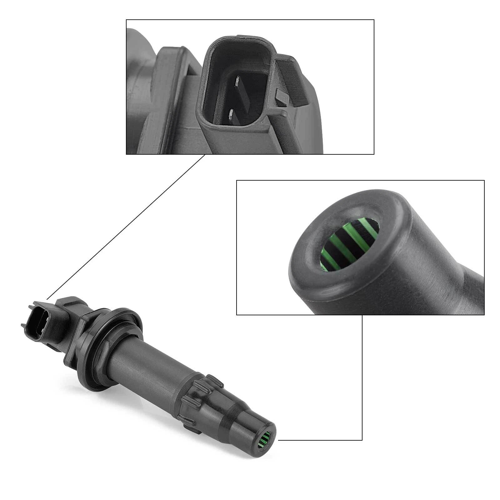 Ignition Coil for Kawasaki KX250F (2006–2010) - KX 250F Spark Plug Cap
