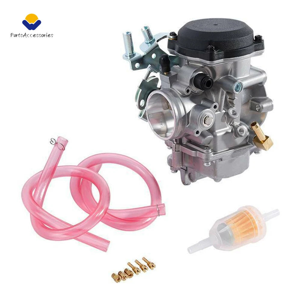 Carburetor & Choke & 51" Throttle Cable for Harley Davidson (1999–2004)