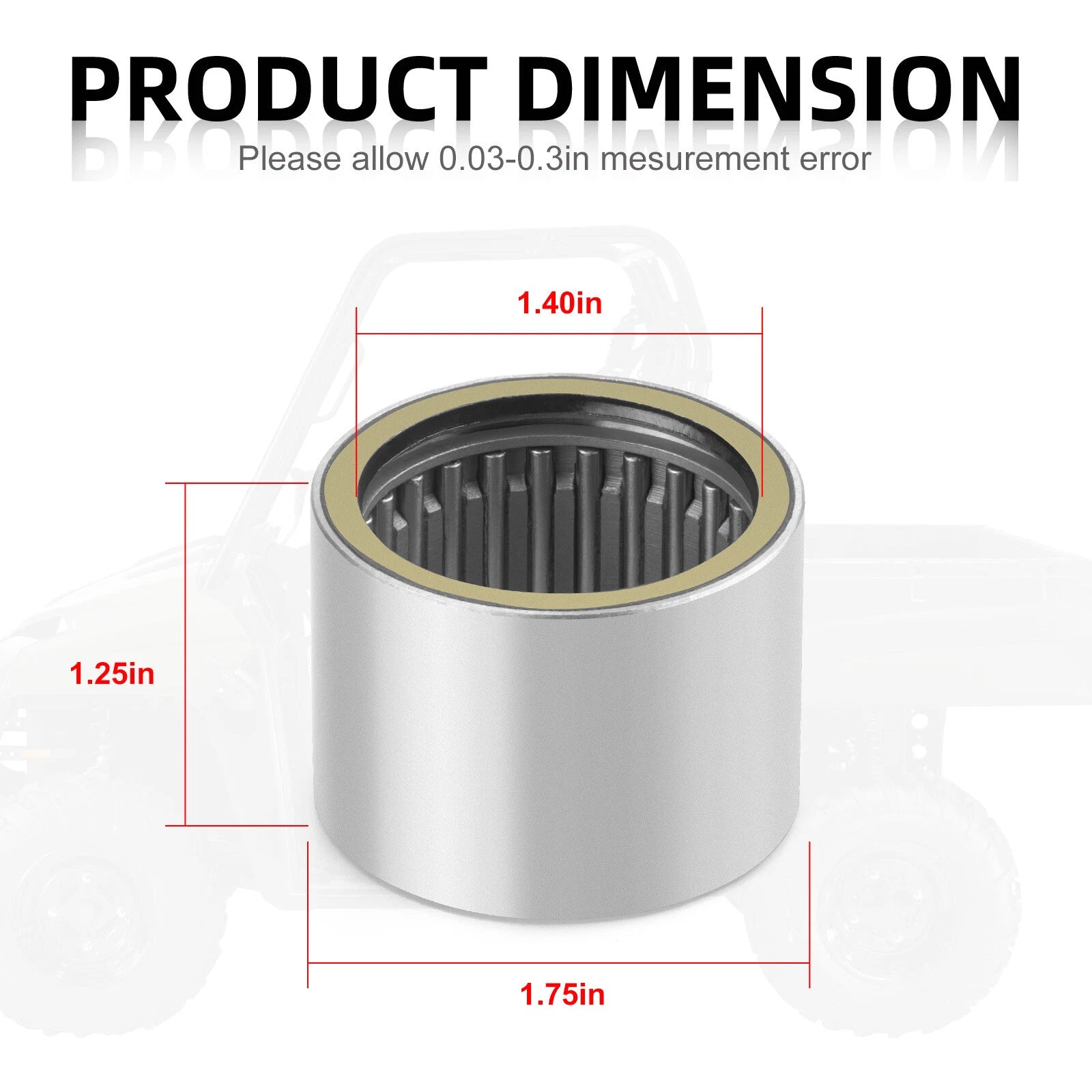 Primary Drive Clutch Needle Bearing for Polaris RZR XP 1000 (2014–2023)
