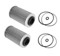 2Pcs Oil Filter W/O-rings for Sea-Doo GTI RXT RXP GTX (130hp 300hp)