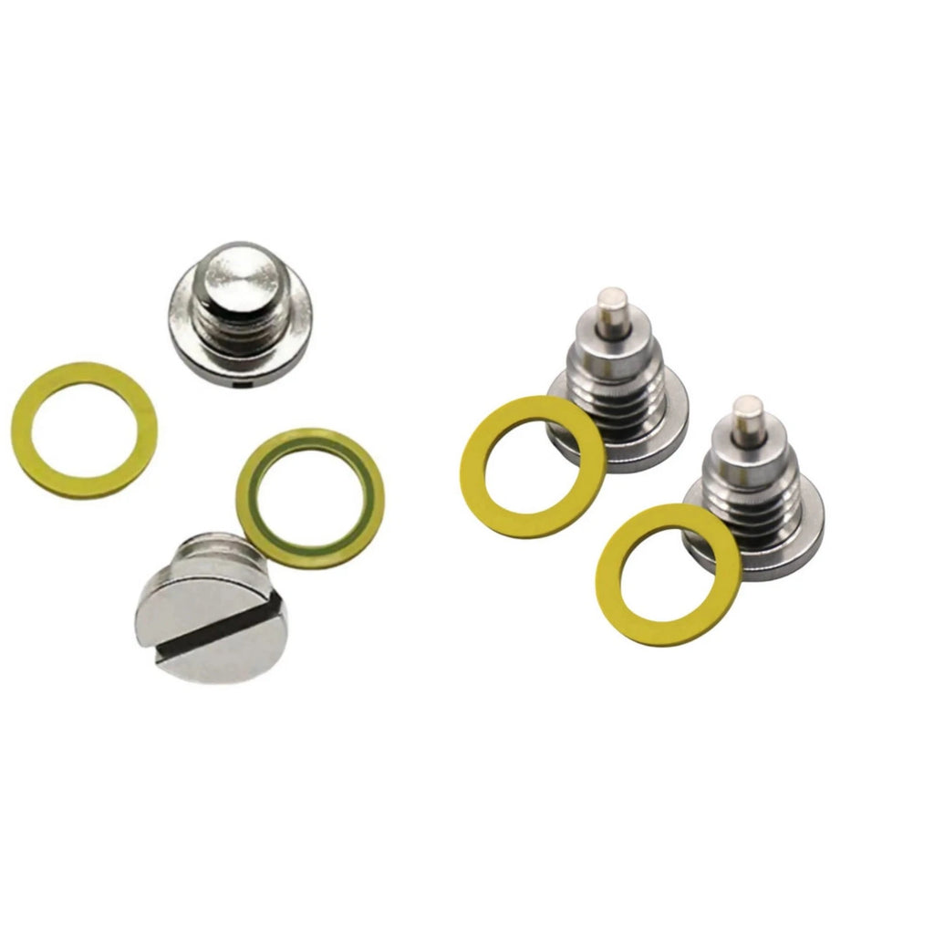 Set of 2 Lower Unit Drain Plugs for Mercruiser Alpha Outdrive (8M0058389, 10-79953Q04)