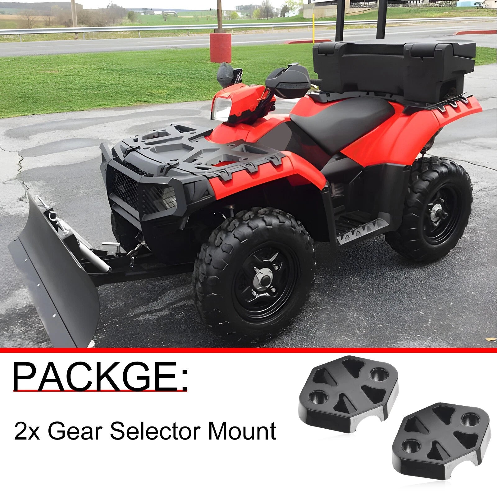 2 Gear Selector Mounts 5435042 for Polaris ACE 500 570 900 (2015–2019)