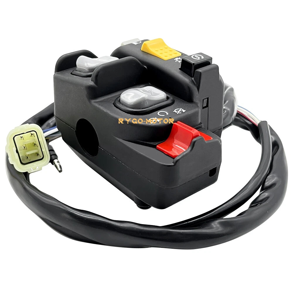 Left Handlebar Start Stop Switch Headlight for Honda TRX450ES (1998–2001)