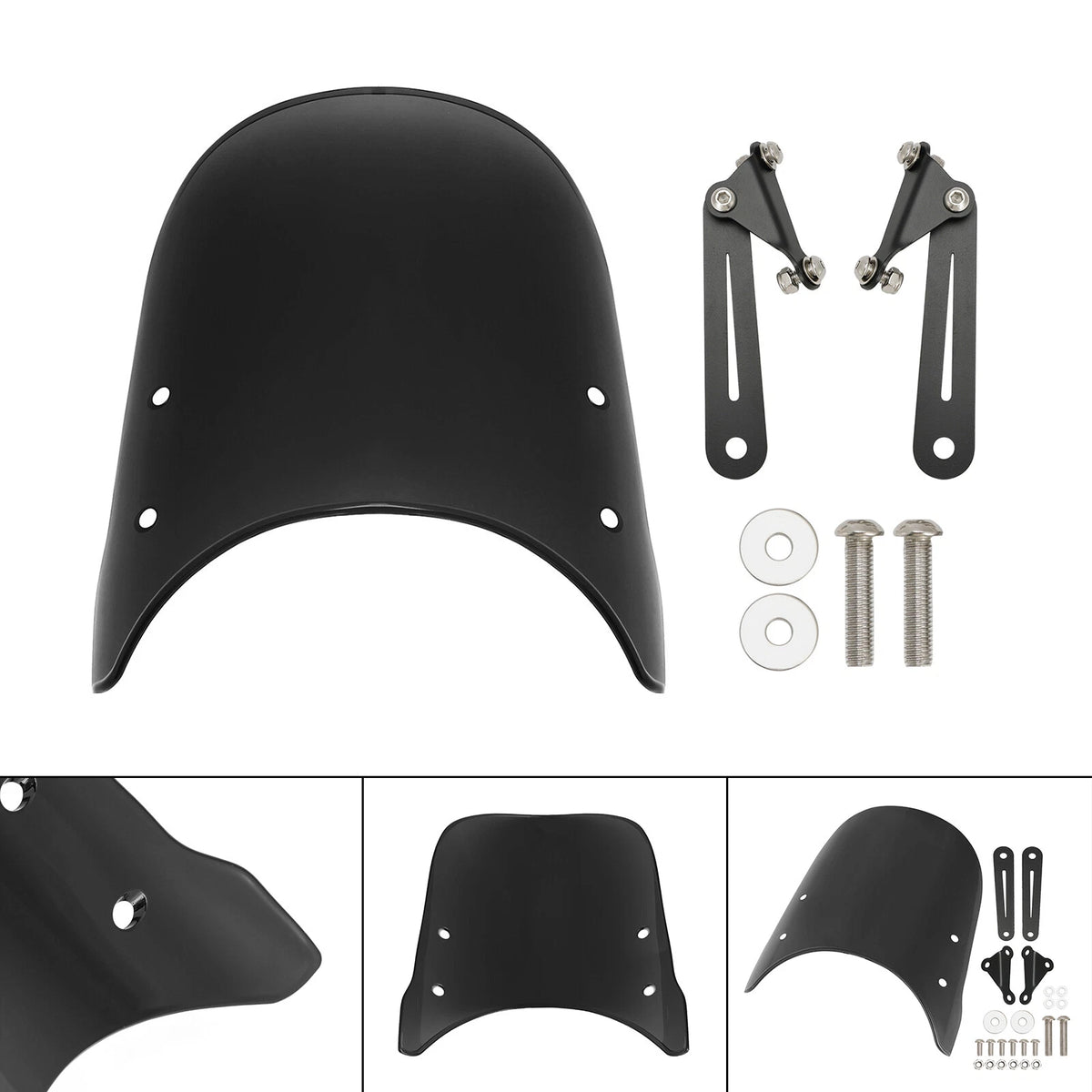Windshield WindScreen for Moto Guzzi V7 Classic V9 Bobber (2016–2023)