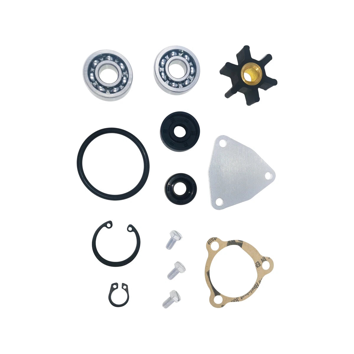 Water Pump Repair Kit for Yanmar 1GM 1GM10 (Fits 128170-42200, 24101-060004)