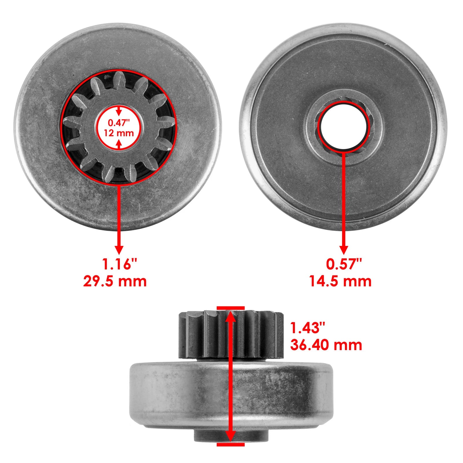Starter & Drive Bendix for Seadoo 150 Speedster (2008–2012)