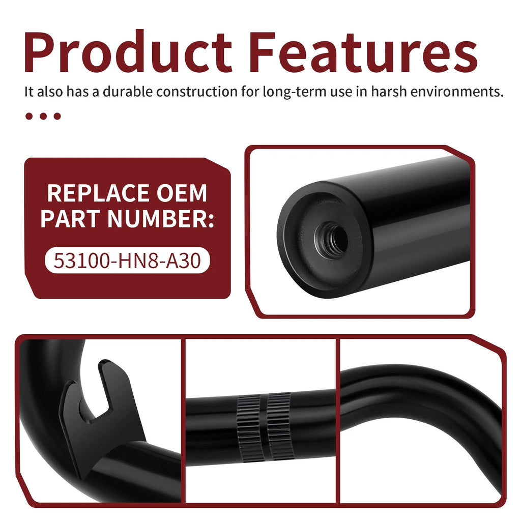 Handlebars for Honda Rincon 650 TRX650FGA TRX650FA (2003–2005) #53100-HN8-A30