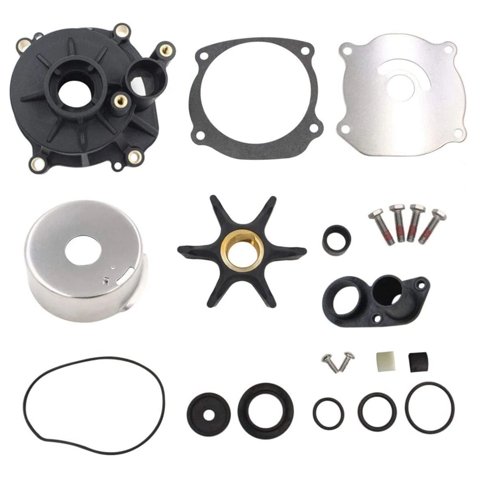 Water Pump Kit 5001594, 18-3392 for Johnson Evinrude OMC Outboard (85-300HP)