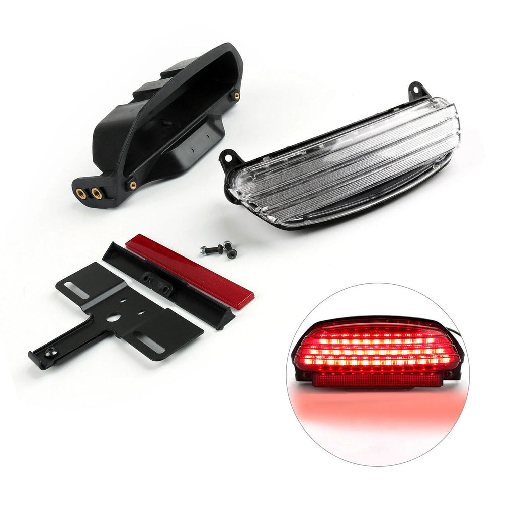 LED Tail Light with Bracket for Harley Softail FXST FXSTB FXSTC (1999–2023)