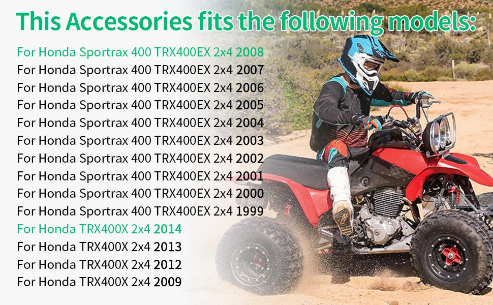 Chain Slider Guide for Honda TRX400EX Sportrax (1999–2014)