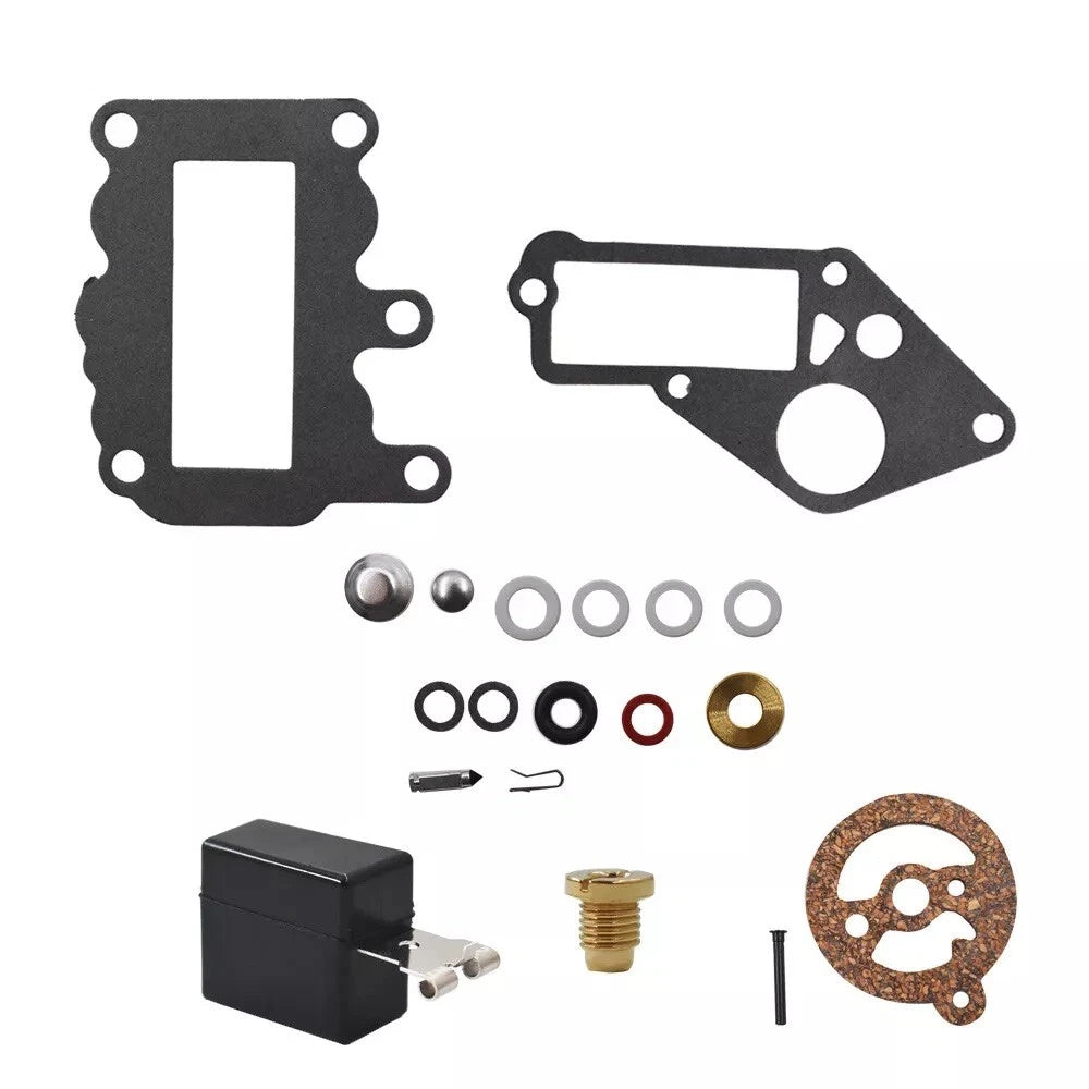 Carb Kit w Float 382048 for Johnson Evinrude OMC Outboard 9.5 (Year Range)