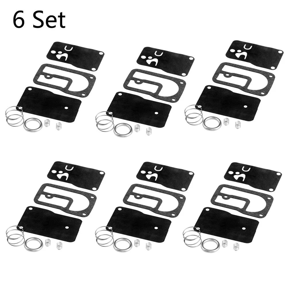 Set of 6 Fuel Pump Repair Kits for B&S 401400 402400 422700 393397