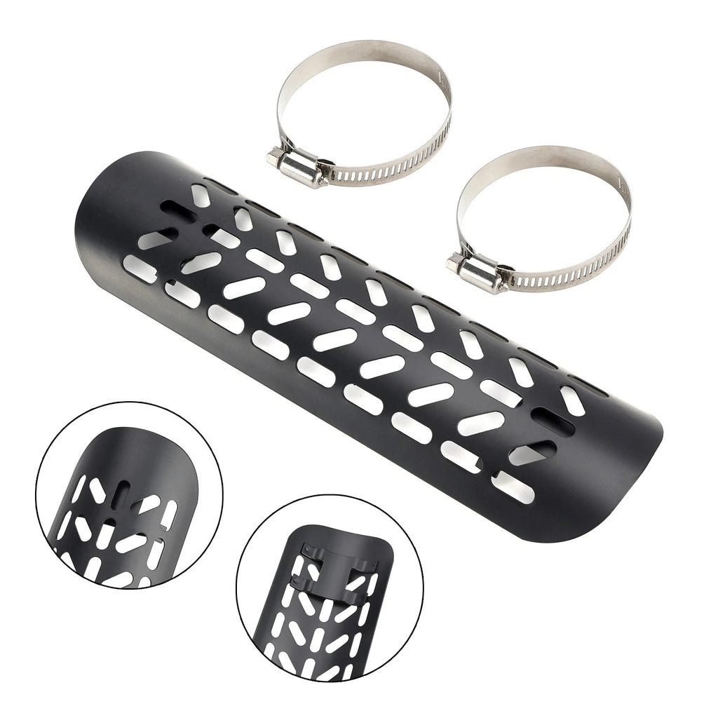 Exhaust Mount Holder Decorative Cover for Motorcycle Scooter Cub