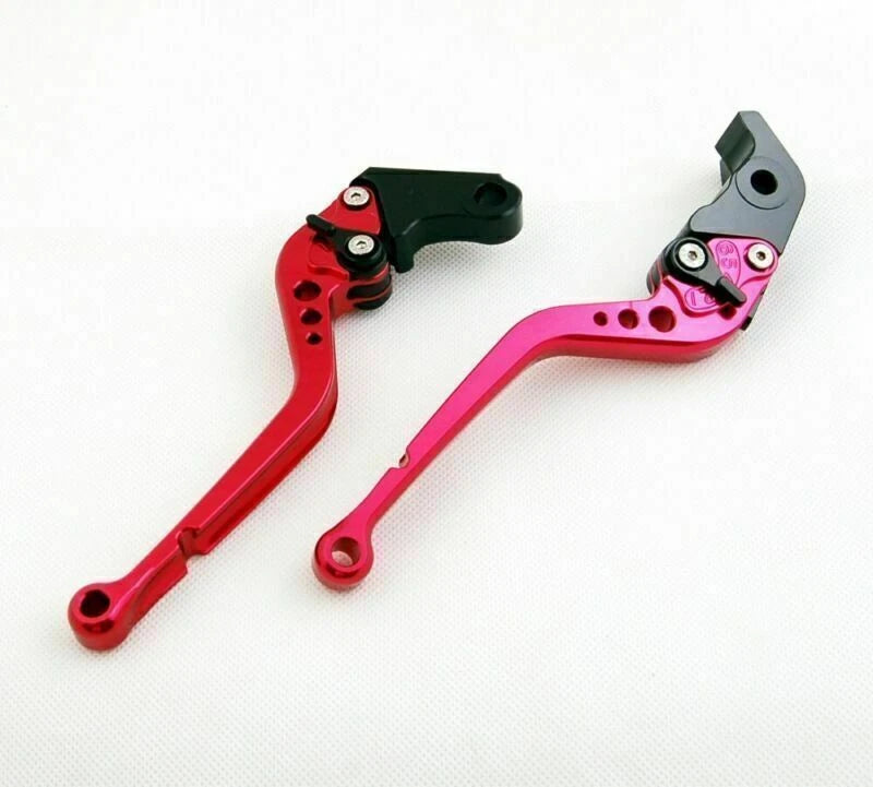 Long Brake Clutch Levers for Honda CBR600RR (2003–2006) CBR954RR (2002–2003) Red T9