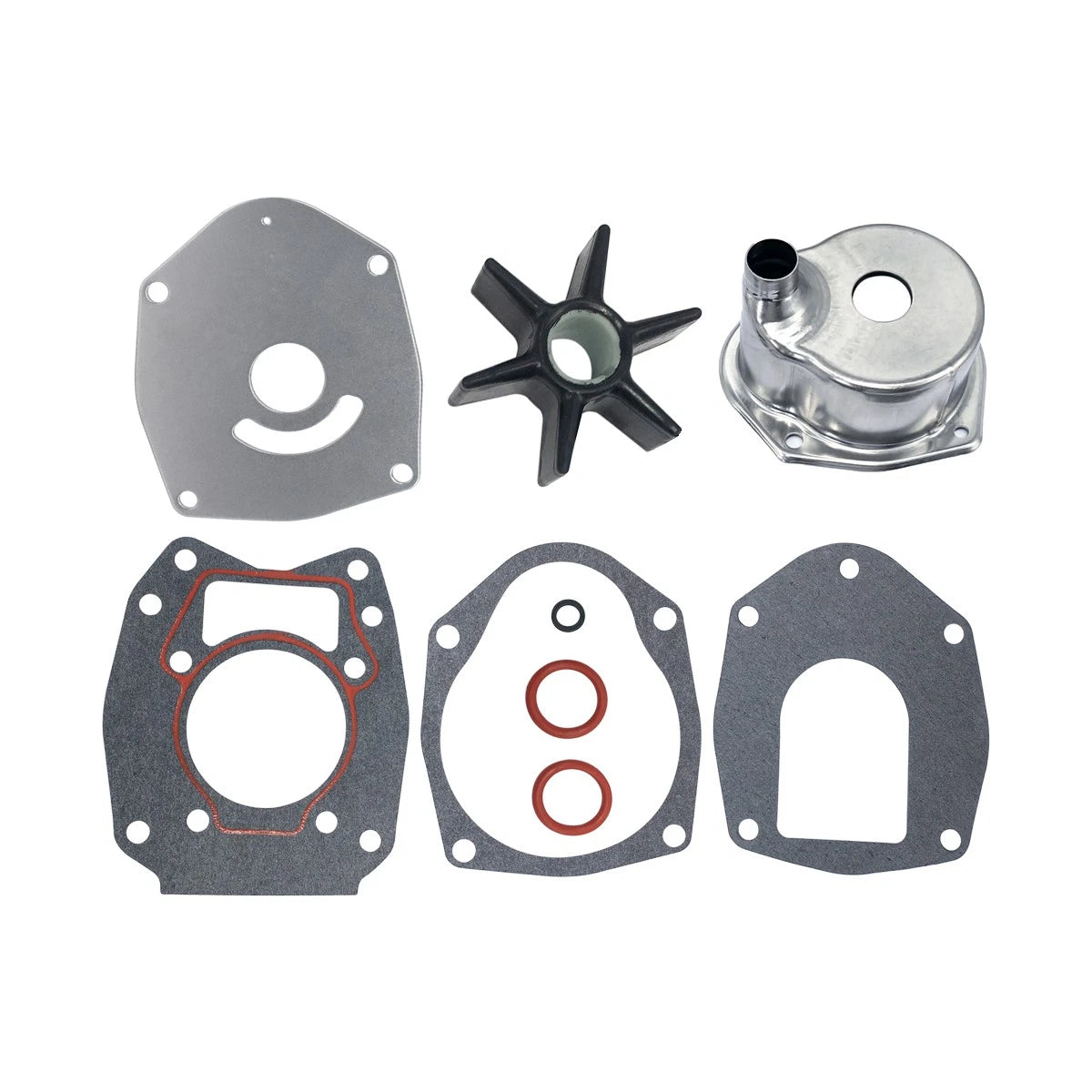 Water Pump Impeller Kit w/ Housing for Honda Outboard BF75 BF90 (1998–2009) 06192-ZW1-30