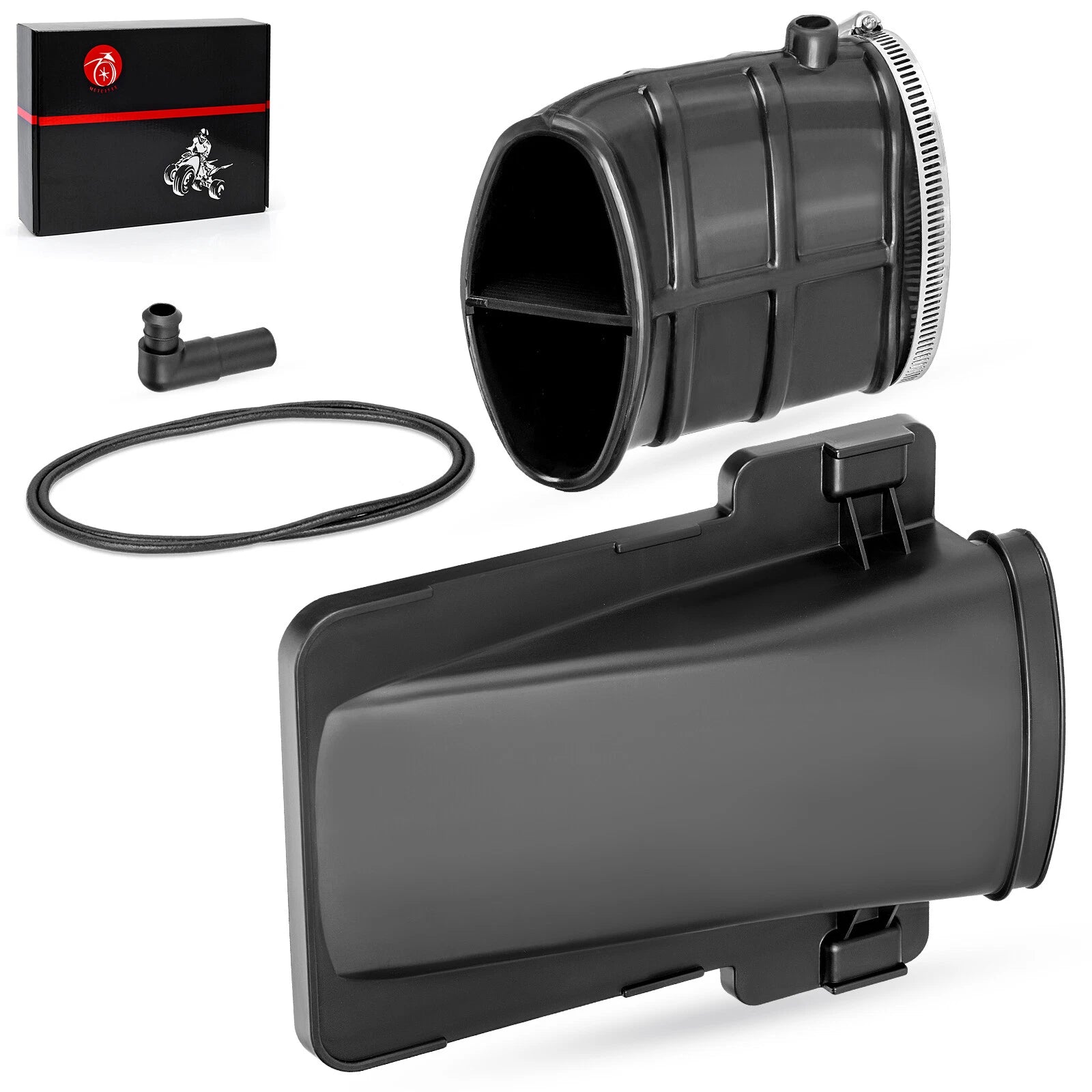 Air Box Lid Cover Cap & Duct Kit for Yamaha Raptor 660R (2001–2005)