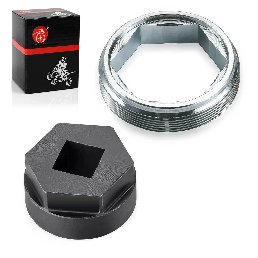 Steering Stem Bearing Holder Nut Kit for Yamaha Banshee Warrior Raptor Bruin 350 (1997–2006)