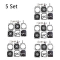Set of 5 Carburetor Repair Kits for Zama RB-69, Stihl 020, MS191, MS192T