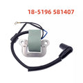 Ignition Coil for Johnson Evinrude 9.9 15 40 Hp (1974–1976) 502880 581407 18-5196