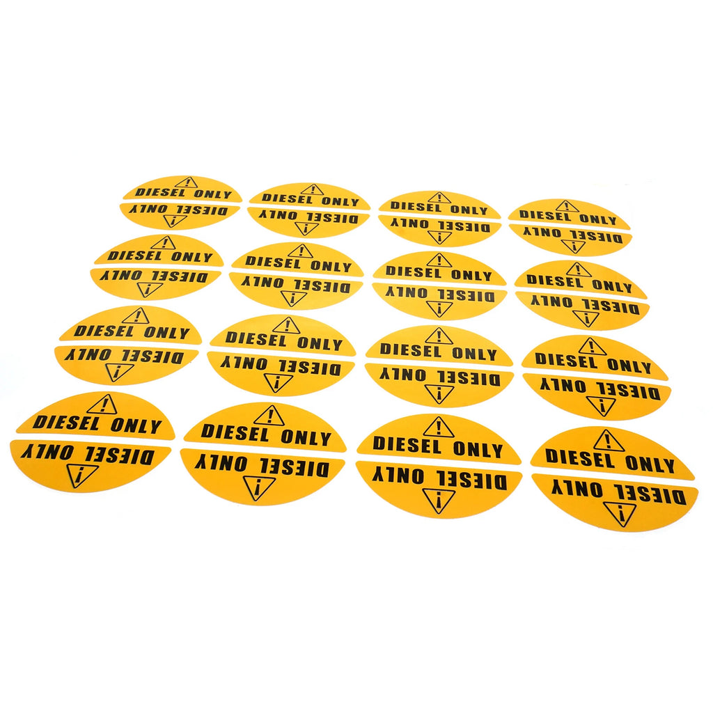 Diesel Only Sticker for Box Trucks (2010–2023)