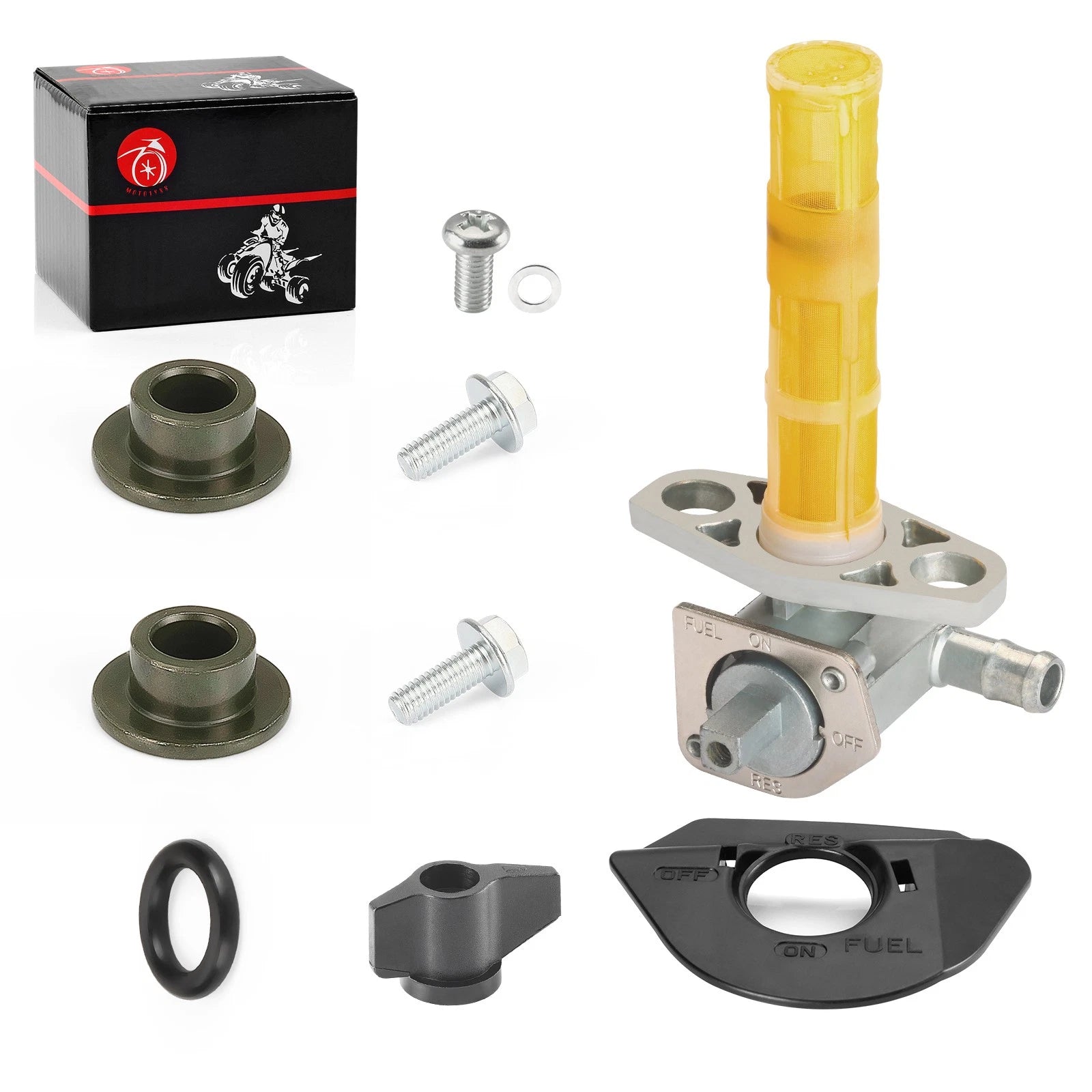 Fuel Valve Petcock Set for Honda TRX 450R 450ER (2008–2014)