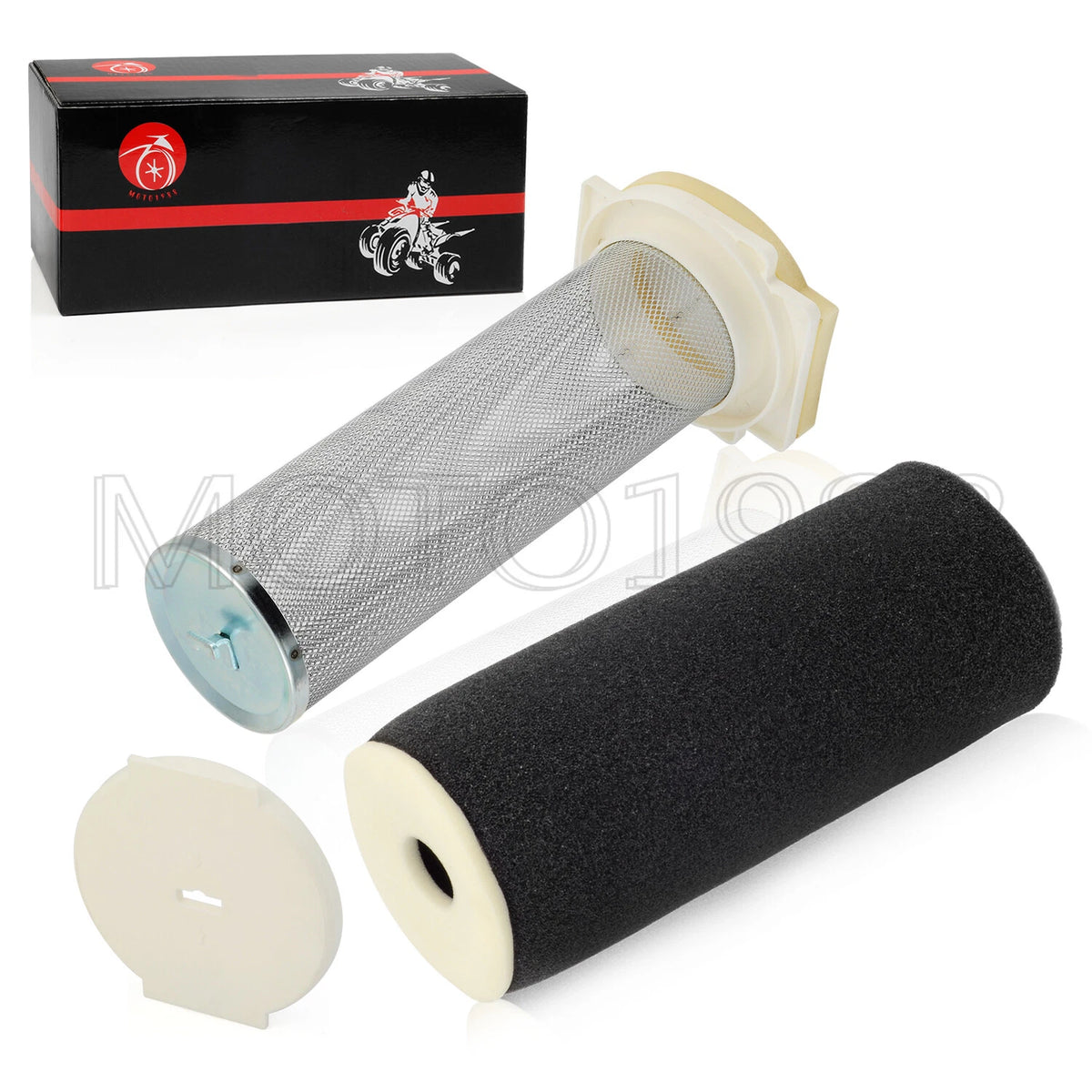 Air Filter & Cage Guide & End Cap Kit for Yamaha Raptor 350 (2004–2013)
