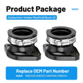 2X Carburetor Mounting Flange for Polaris Sport (1987–1988, 1992–1999)