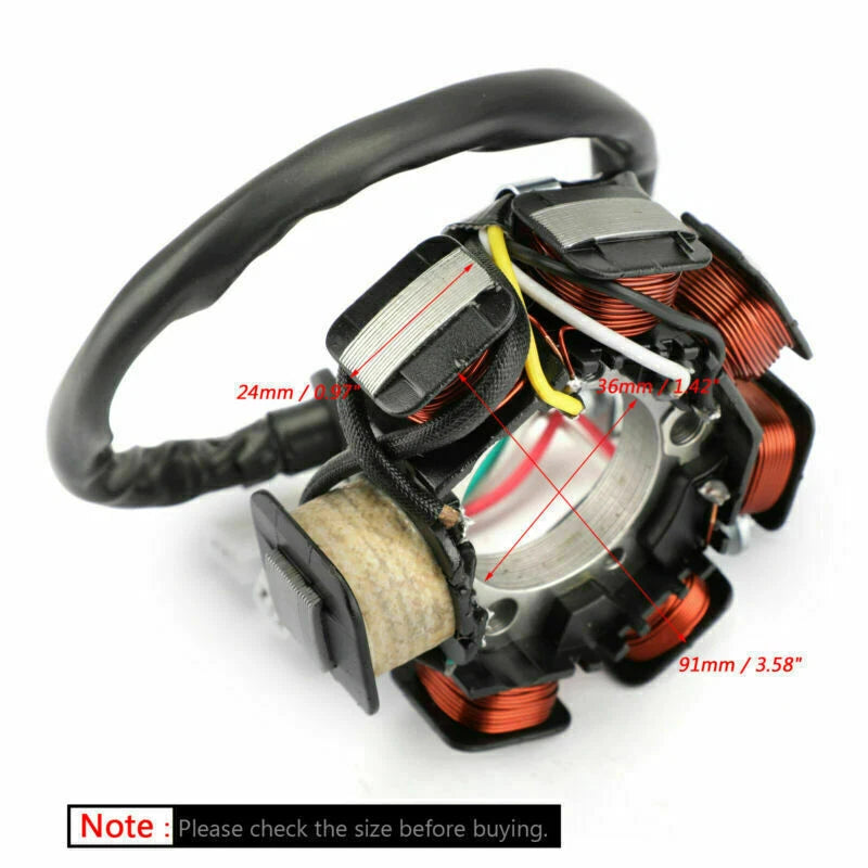 Stator Generator Alternator for Yamaha TT-R 90 E TTR 90 (2000–2007)
