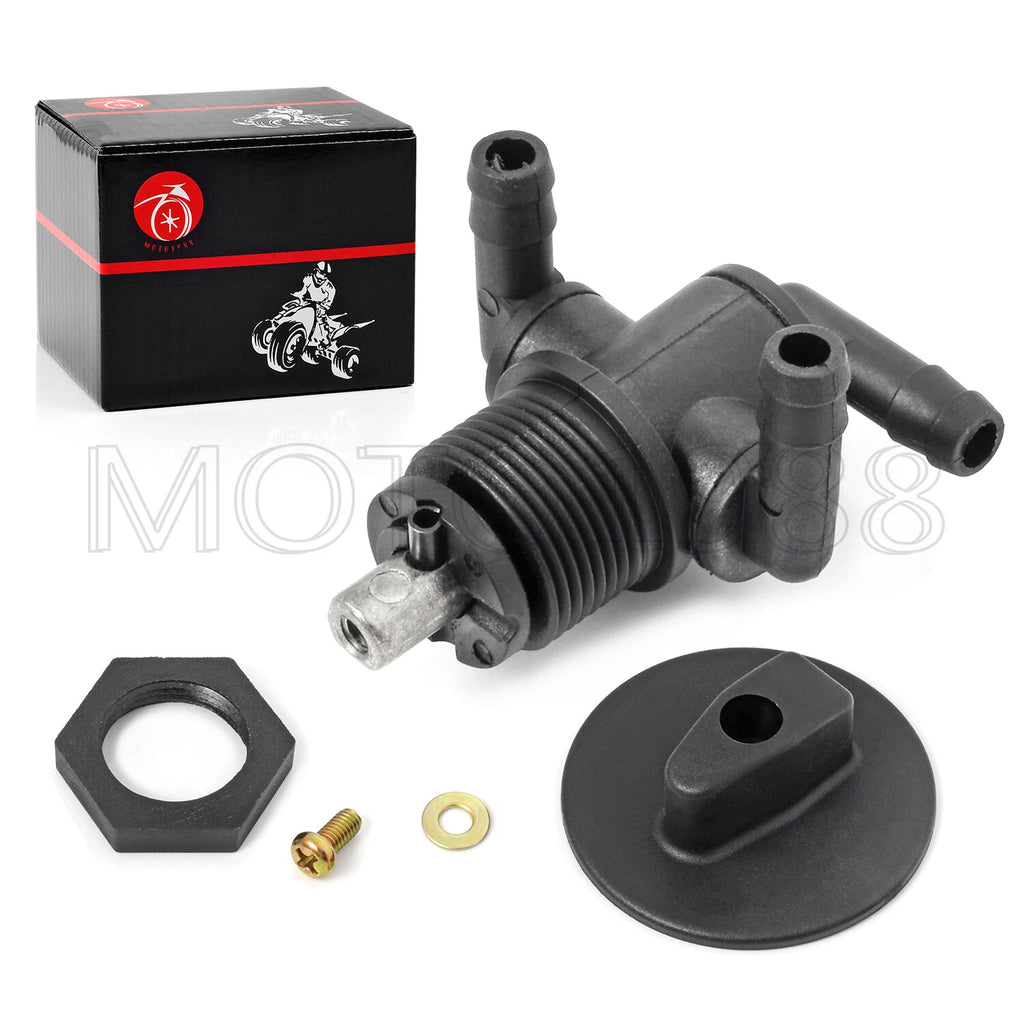 3-Way Fuel Shut Off Valve Petcock for Polaris Sportsman 400 500 600 (1996–2006)
