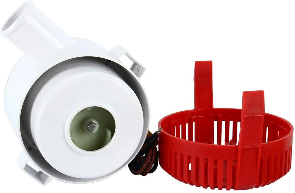 12V 3700 GPH Electric Submersible Bilge Pump for Marine Plumbing