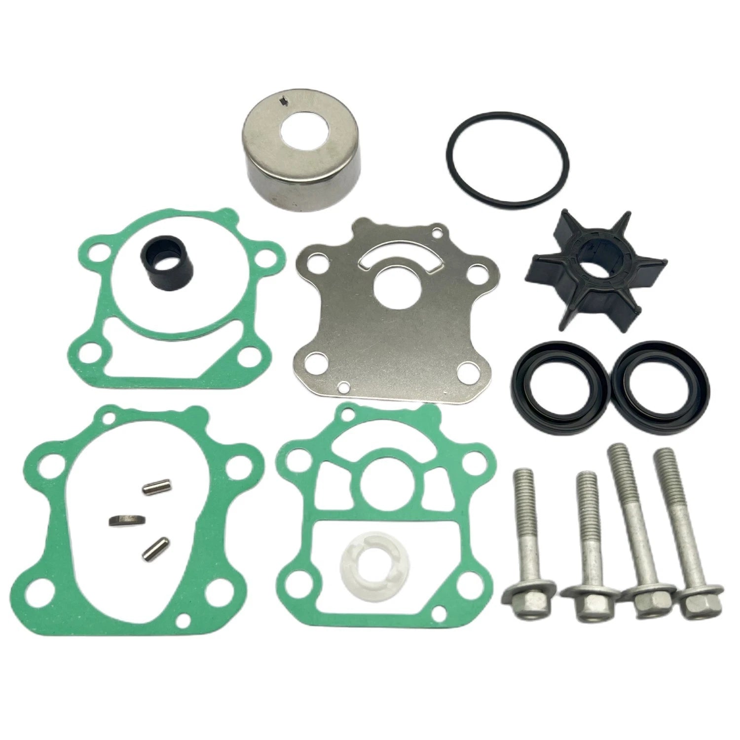 Water Pump Impeller Repair Kit for Yamaha Outboard Motor 4T 70hp (6CJ-W0078-00)