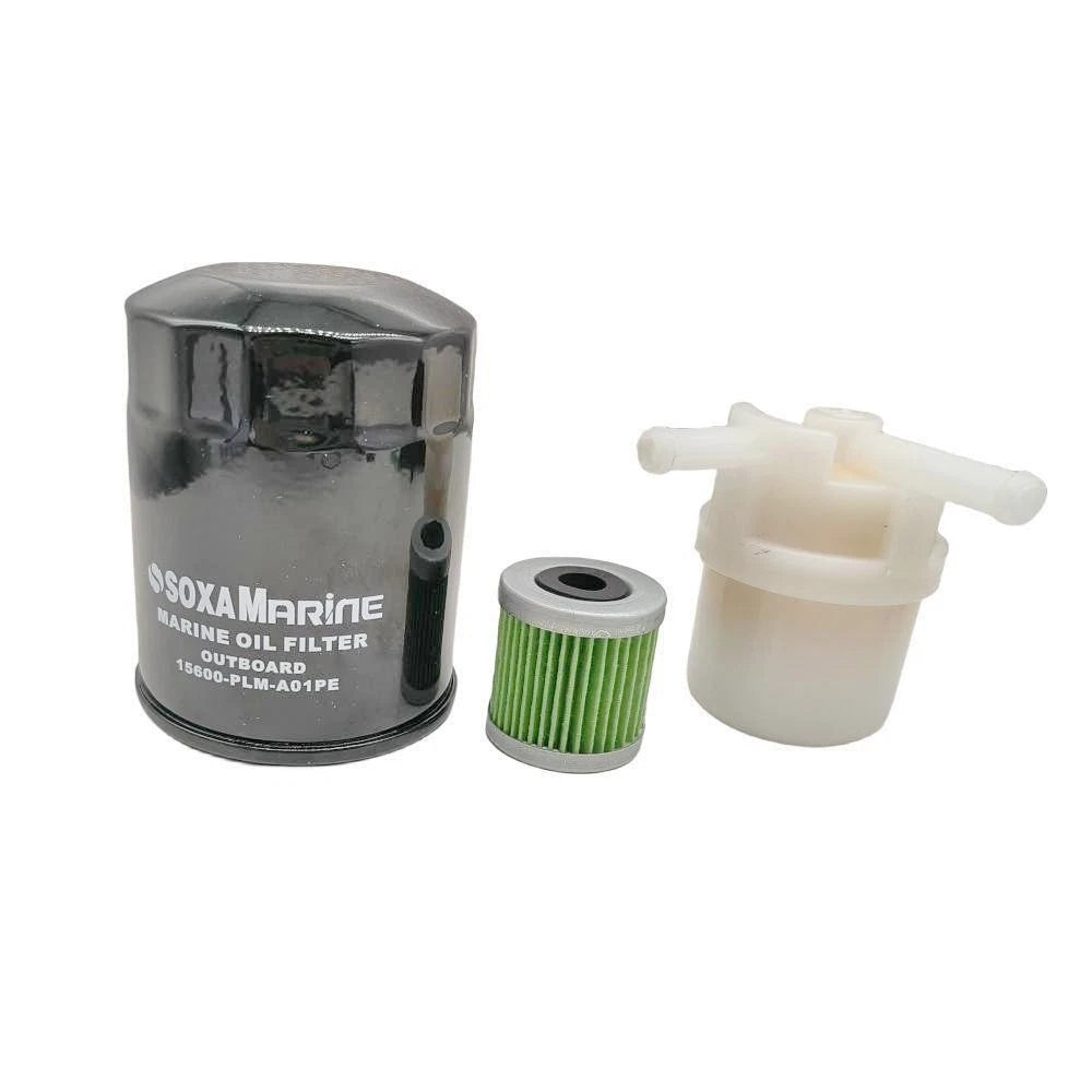 Water Pump Repair Kit with Thermostat for Honda BF75D BF90D (5HP 90HP)