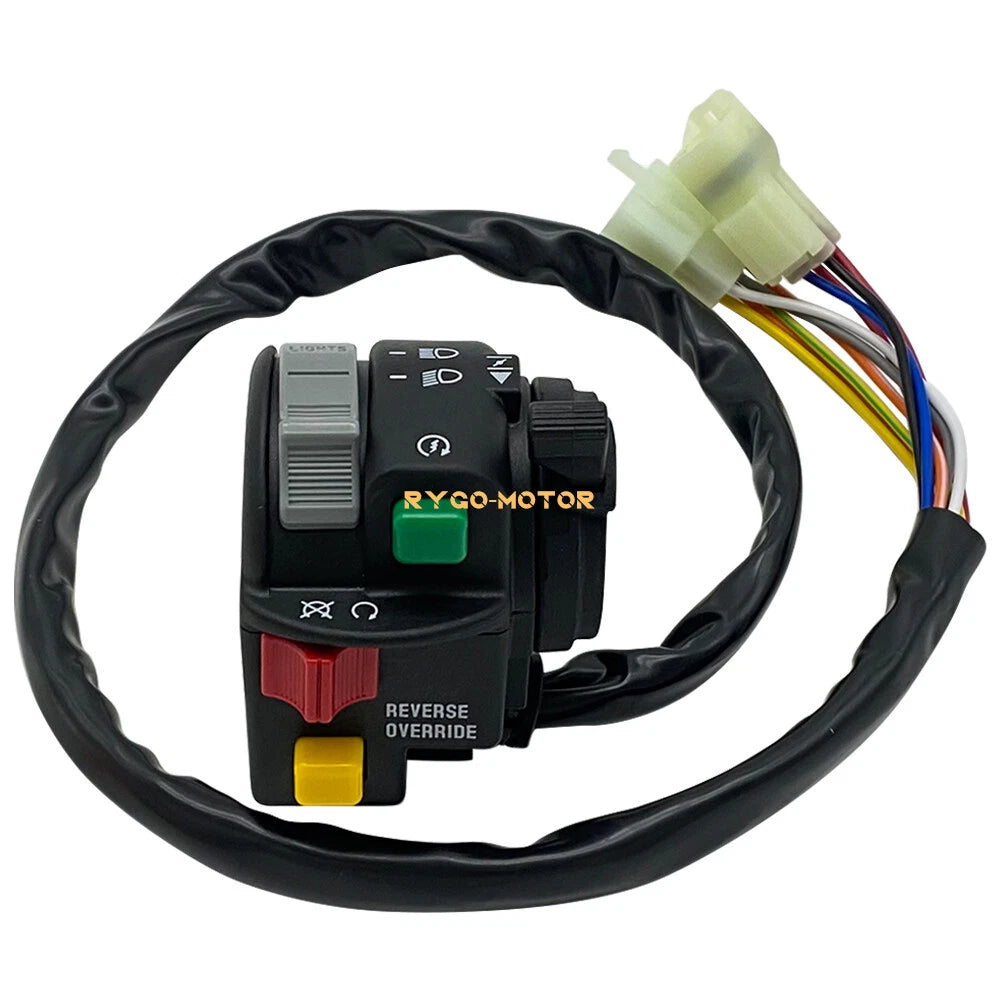 Handlebar Control Start Stop Headlight Switch for Arctic Cat 375 400 500 650 (2000–2019)