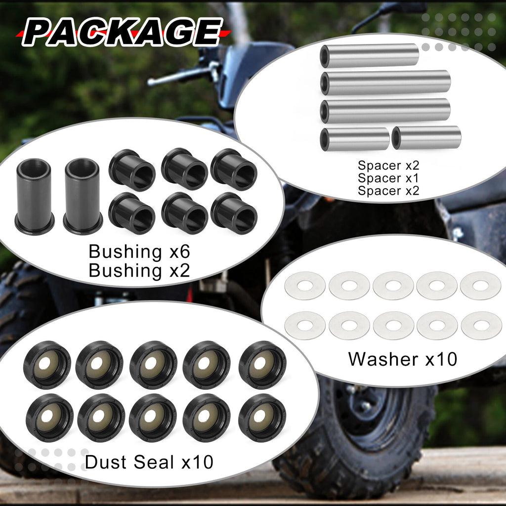 Rear A-Arm Suspension Bushing Kit for Suzuki King Quad 450 LTA450X (2007–2010)