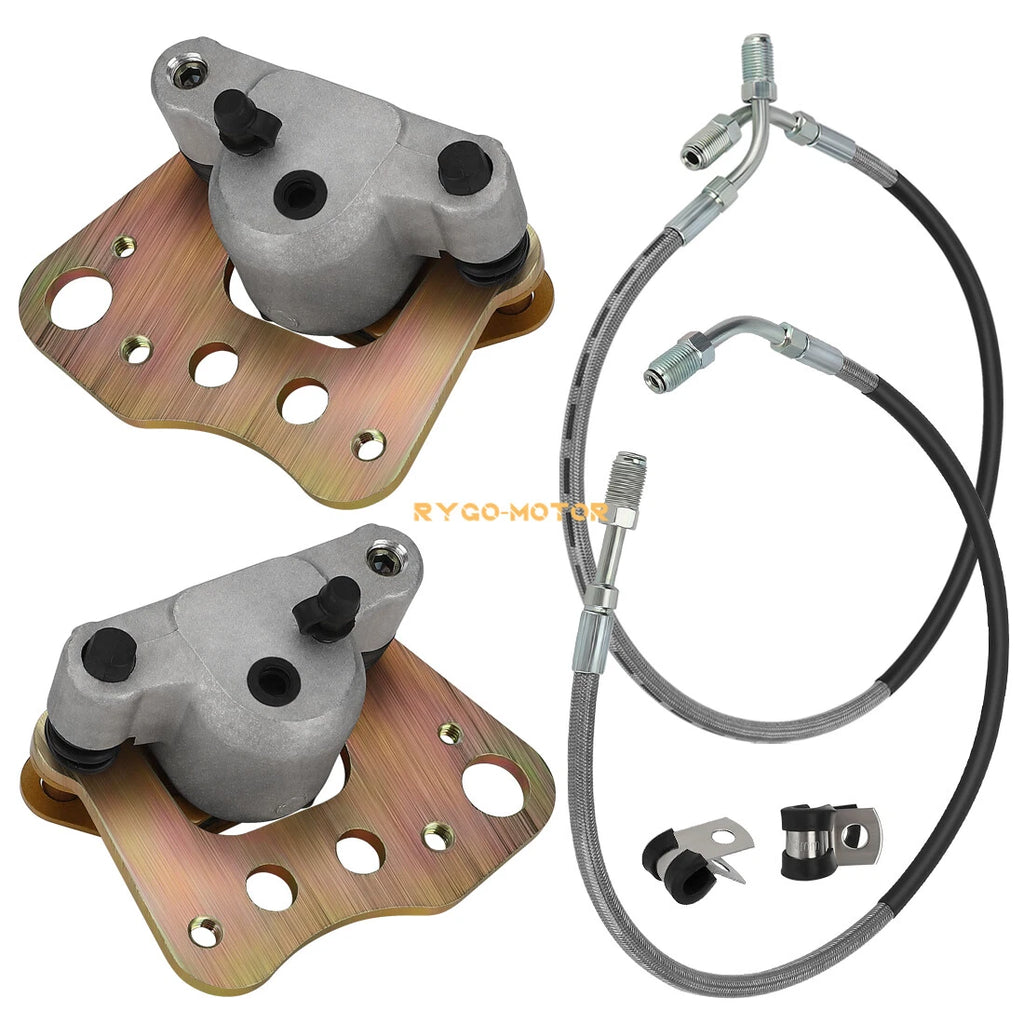 Front Brake Calipers & Hose Lines for Polaris Magnum 325 500 Xpedition 425 (1999–2000)
