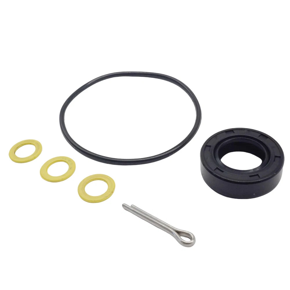 Lower Unit Gearcase Oil Seal Kit for Mercury Marine Outboard F8 F9.9 F10 F15 F20 (1990–2023)