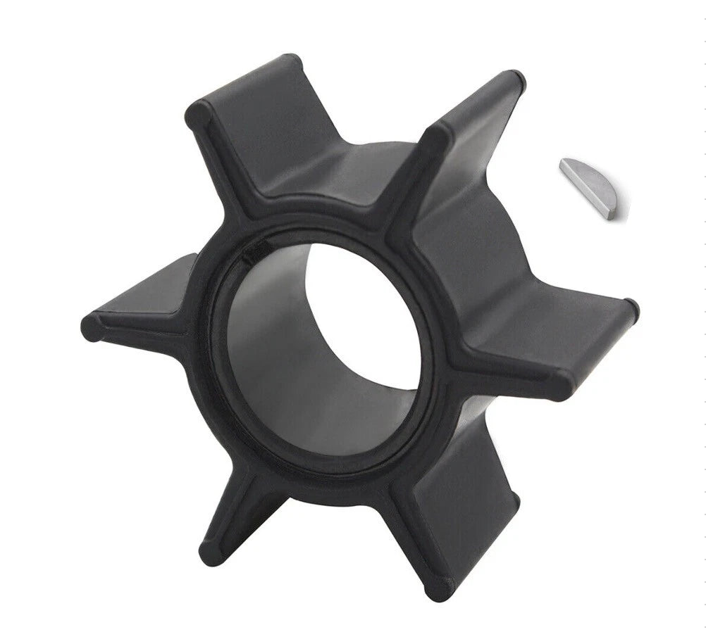 Water Pump Impeller with Key for Nissan Tohatsu 25 HP Outboard (1990–2023) 345-65021-0