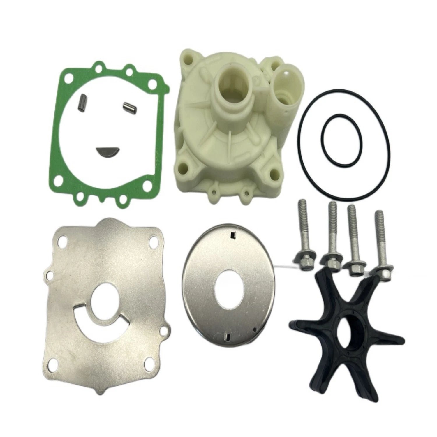 Water Pump Impeller Kit 68V-W0078-00 for Yamaha F75 F90 F115 (4-Stroke)