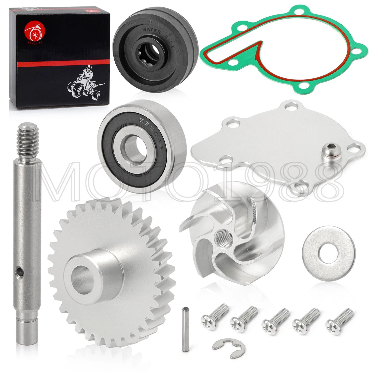 Banshee Billet Impeller Water Pump Rebuild Kit for Yamaha Banshee (1987–2006)
