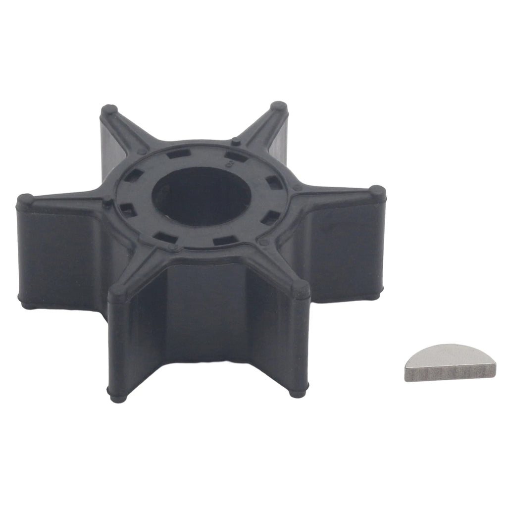 Water Pump Rubber Impeller & Key for Yamaha 20-25 HP Engine (1990–2000) 6L2-44352-00 500384