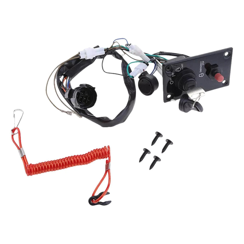 Ignition Key Switch Panel for Suzuki Marine Outboard (37100-96J24)