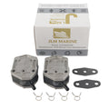 2X Fuel Pumps & Gaskets Kit for Nissan Tohatsu 2 Stroke 25-70 HP