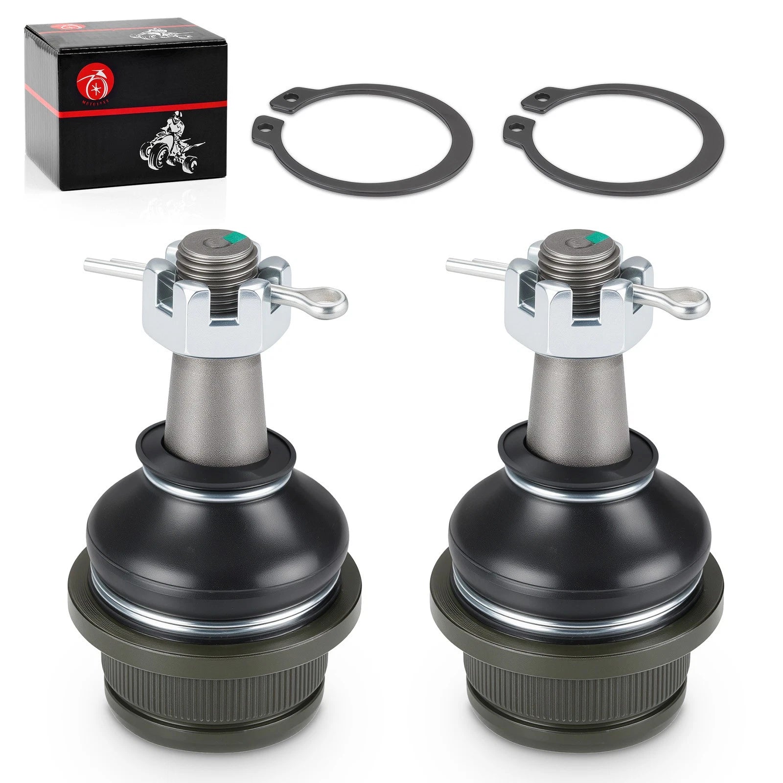 2X Lower Ball Joints for Kawasaki Mule 2510 2520 (1993–2000) #59266-1080