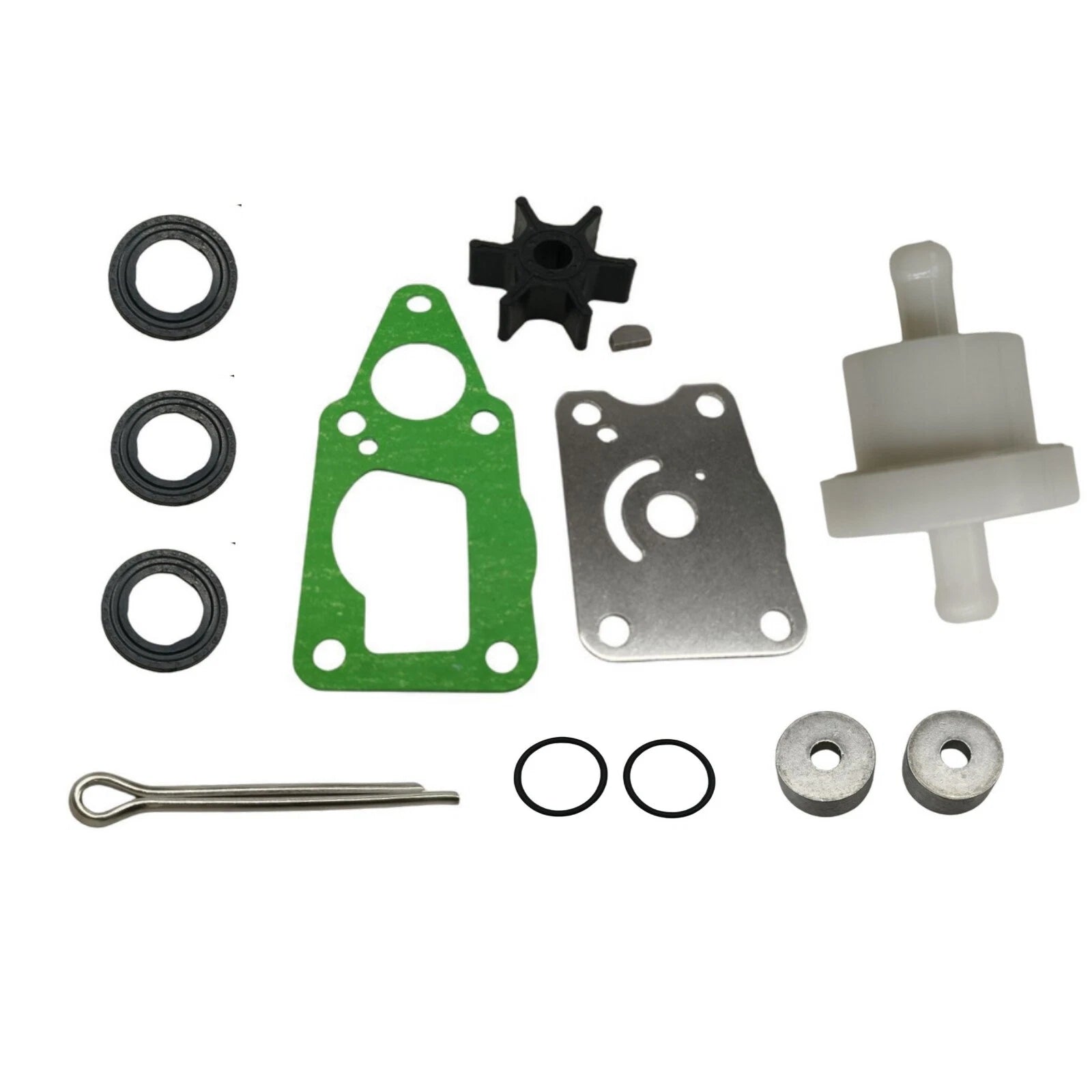 Outboard Maintenance Kit for Suzuki 4 Stroke 4HP 5HP 6HP (17400-91891, 17400-91830)