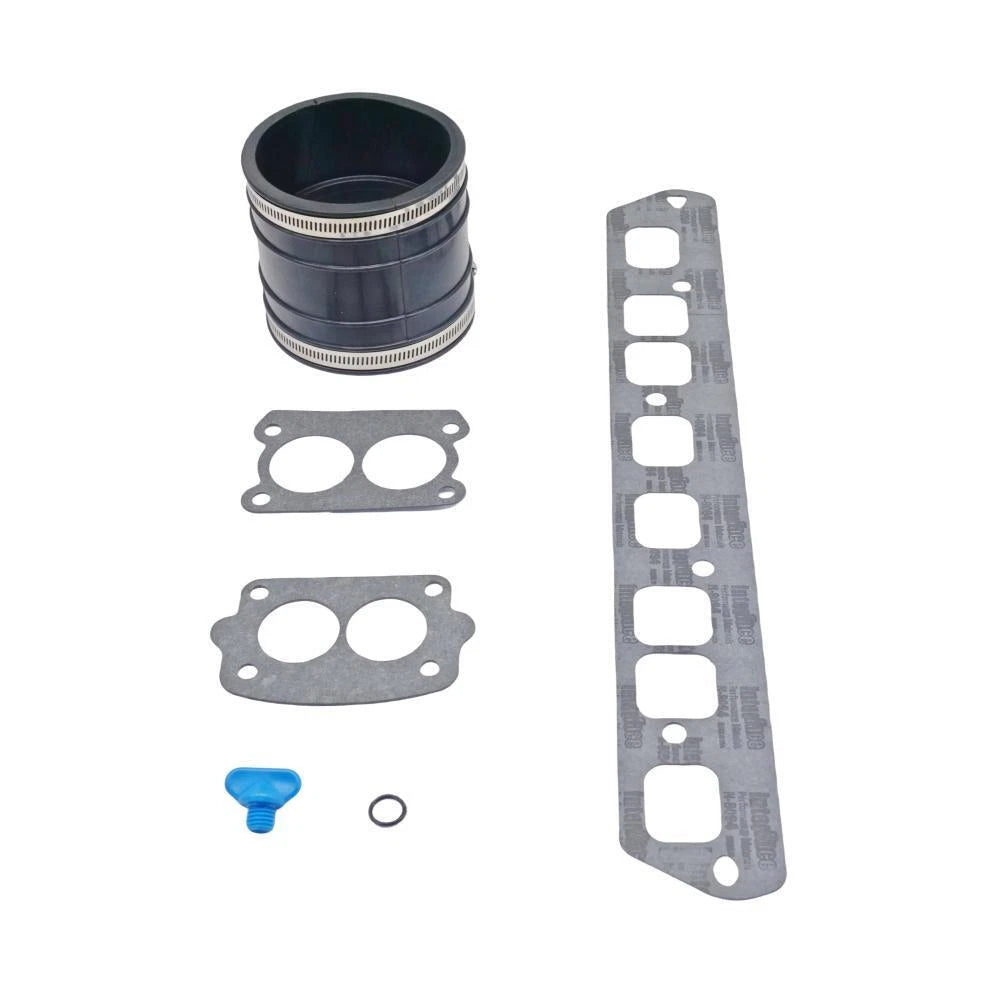 Exhaust Manifold Kit with Bellows & Gasket for Mercruiser 4cyl GM 181 CID (1970–1990)