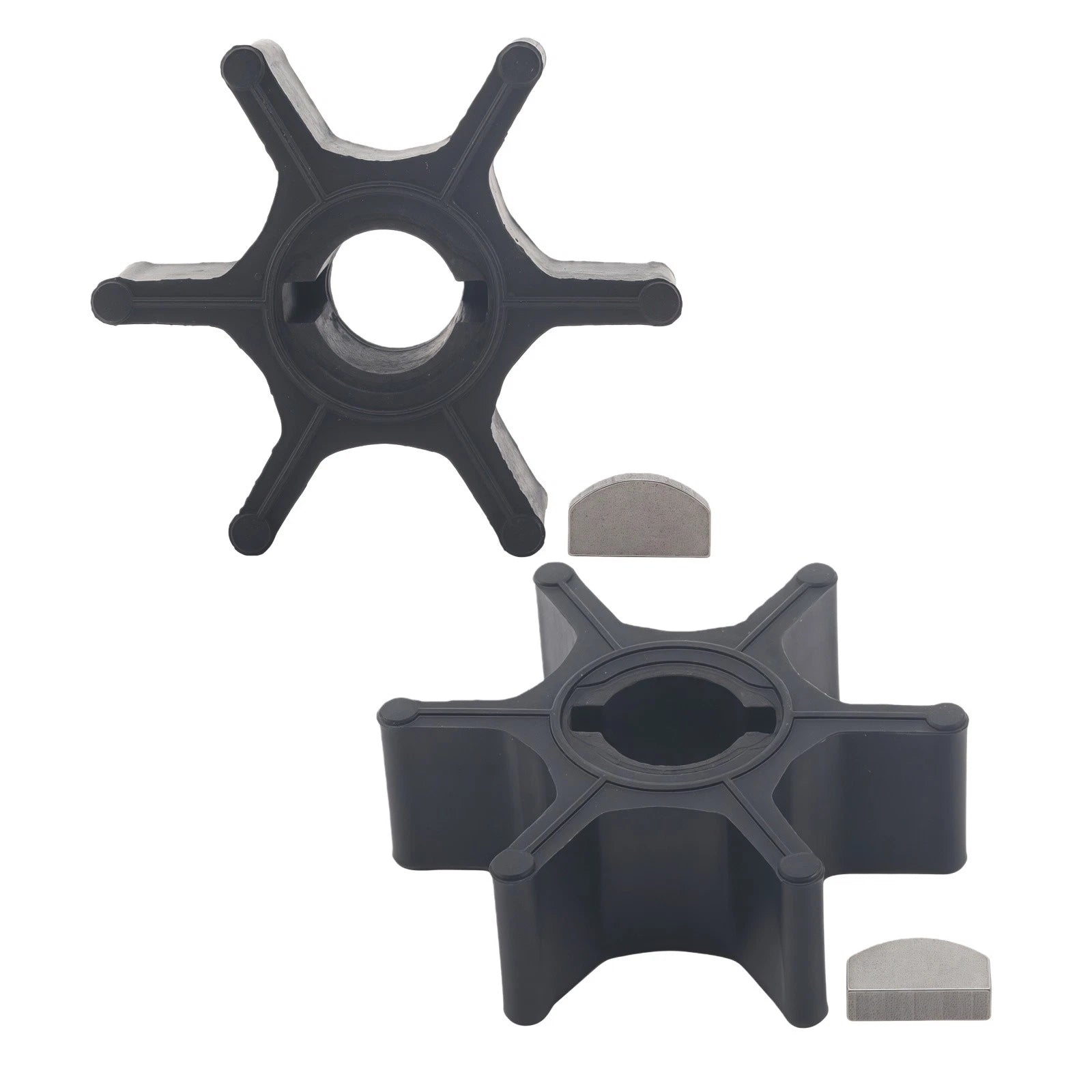 Water Pump Impeller & Key for Suzuki Outboard 4-6 HP (17461-98400)