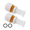 2Pcs Fuel Filter 65L-24563-00-00 for Yamaha F150 F200 F225 SX250 (2000–2023)