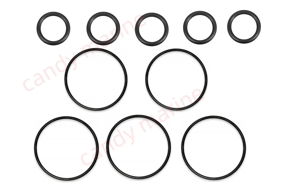 Set of 5 Oil Filter O-Ring Seal Kit for Suzuki DF 9.9 15 20 (09280-54001, 09280-13004)